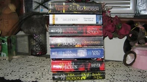 Lisa Jackson Lot of 7 Suspense Novels       M-784 - Bild 1 von 6