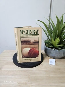 The Game Is Not The Same Hardcover Book By Alan McGilvray 1985 Cricket Sports - Picture 1 of 15