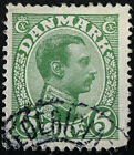 Stamp Denmark Sg135 1913 5Ore King Christian X Used