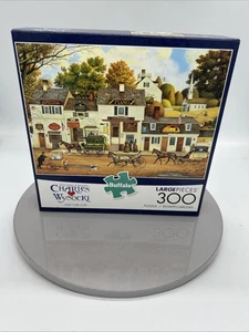 Buffalo Wysocki Olde Cape Cod 300 Pc Puzzle 100% Complete - Picture 1 of 3