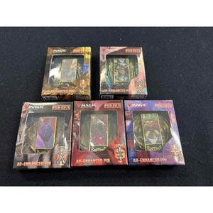 Streets of New Capenna - Set of 5 Ar-Enhanced Pin - Pinfinity - Picture 1 of 1