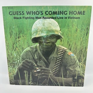 Guess Who's Coming Home: Black Fighting Men Recorded Live In Vietnam NM LP B454L - Picture 1 of 9