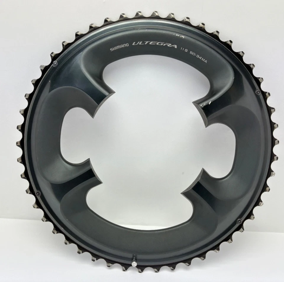 Juego de platos usados Shimano Ultegra FC-6800 11 velocidades 50 dientes Foto 1 de 4