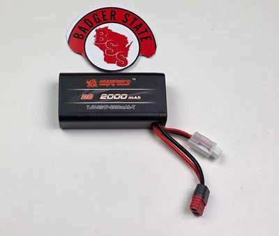 NEW MJX Hyper Go H12P 2s Battery 2000mAh 7.4v Angry Snail RC Crawler Parts - Image 1 of 4