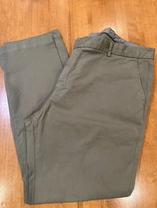 J. McLAUGHLIN Taylor Chino Hose Herren Baumwolle oliv 40* x 32 siehe Fotos* Gr. - Bild 1 von 11