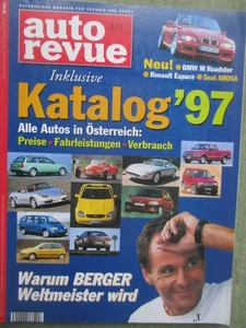 auto revue 3/1997 Katalog +Boxster,SLKR R170,M Roadster z3,E39 Touring, Espace - Bild 1 von 2