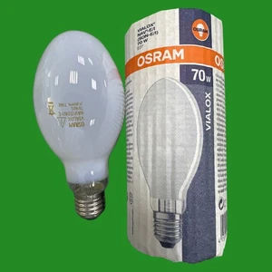 70W OSRAM HPS High Pressure Sodium NAV E/I SON Elliptical Light Bulb Lamp ES E27 - Picture 1 of 7