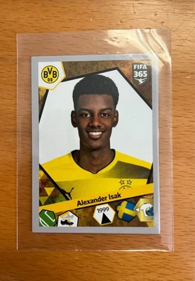 ALEXANDER ISAK 2017/2018 ROOKIE Panini FIFA 365 Borussia Dortmund #301 Sticker - Image 1 of 2