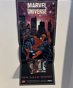 1992 Marvel Universe Series III Trading Cards Promo Poster Spider-Man - Picture 1 of 11