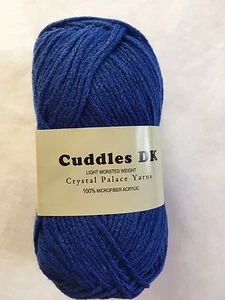 Crystal Palace Filati Coccole DK #0112 "Navy" Blu Lavabile in Lavatrice MicroAcrilico 50gr - Foto 1 di 2