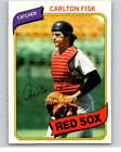 1980 O-Pee-Chee #20 Carlton Fisk  Boston Red Sox V78866