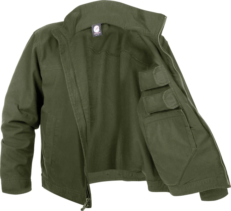 Lightweight Concealed Carry Jacket Tactical Ambidextrous CCW Pockets Gun Coat - Image 1 of 1