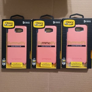 OtterBox Symmetry Samsung Galaxy J3 (2017 model) Salt Water Taffy (Pink) - 3 LOT - Picture 1 of 3