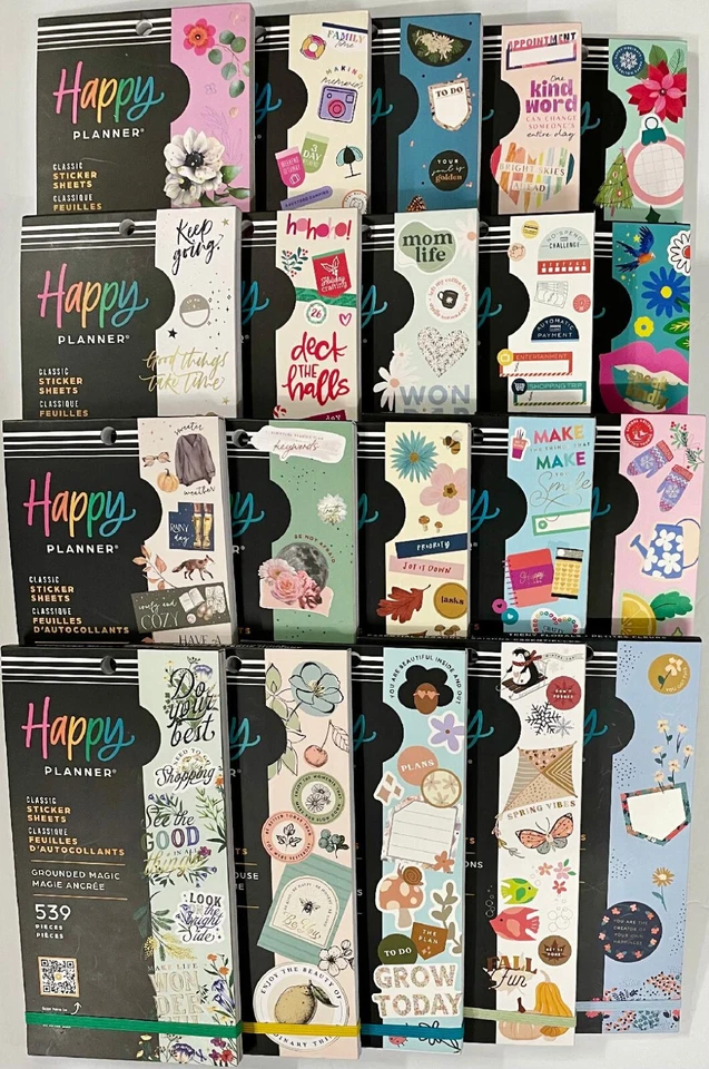 Me & My Big Ideas Crea 365 Adesivi The Happy Planner Confezione Valore - Scegli tu! - Immagine 1 di 1