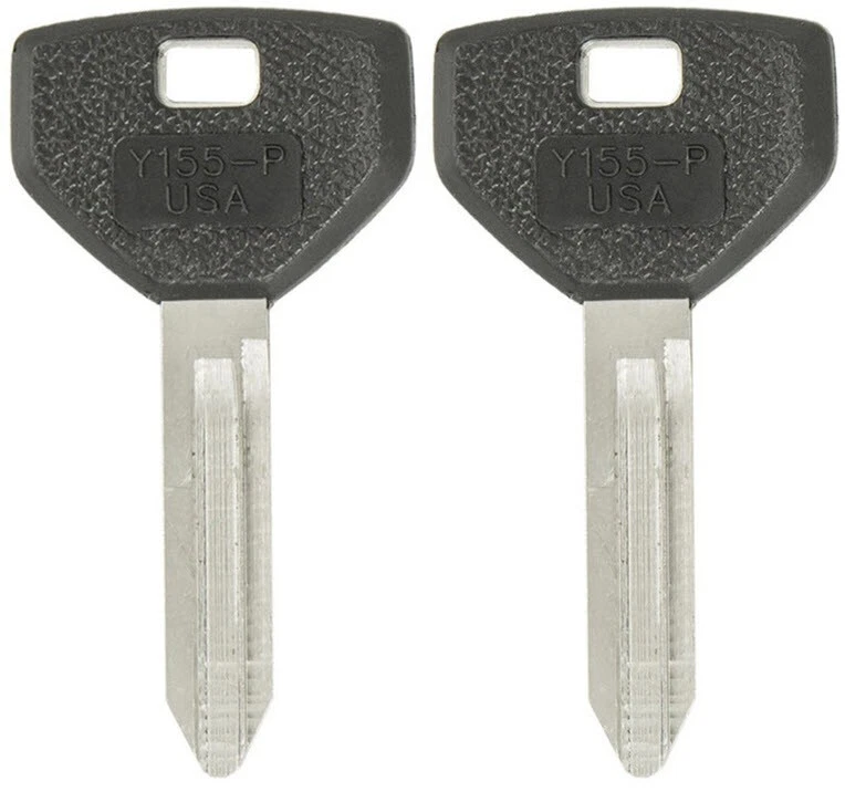 Неразрезанные заготовки для ключей Y155 P1793 для Chrysler Plymouth Dodge Jeep AMC Eagle упаковка 2 шт. - Изображение 1 из 1