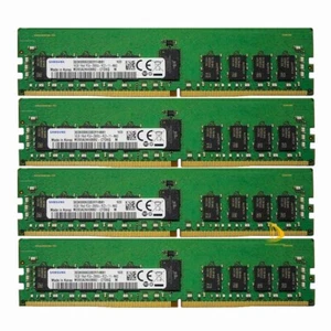 Samsung 4x 16GB 1Rx4 PC4-2666V DDR4 21300 Mhz 288Pins DIMM ECC SERVER~Memory·RAM - Picture 1 of 8