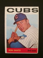 1964 Topps Set Break-RON SANTO Baseball Card#375 id#8 Chicago Cubs