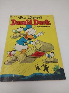 Dell Comics Walt Disney Donald Duck 394 In Malayalaya 1952 - Picture 1 of 11