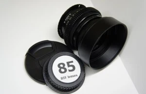 JUPITER 9 85mm Anamorphic Oval Bokeh f/2 Cine mod Canon EF Portrait Soviet - Picture 1 of 8