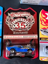 💥HOT WHEELS🌟BLUE RODGER DODGER💥3rd ANNUAL COLLECTORS. W/REAL RIDERS✨#5952