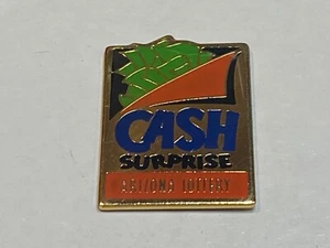 Vintage Arizona Lottery State Lotto Jacket Hat Lapel Pin Flair Cash Surprise $$ - Picture 1 of 2