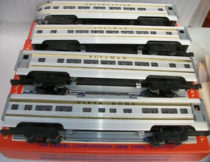 LIONEL POSTWAR 2521, 23, 23, 23 PRESIDENTIAL PASSENGER CARS EXC/EXC+ REPRO BOXES - Picture 1 of 8