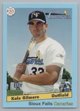 Kale Gilmore 1995 Grandstand Sioux Falls Canaries Baseball Card