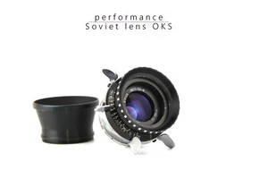 Soviet film lens OKS1 - 50 - 6 LOMO ( 2 / 50 mm) Film camera KONVAS OCT 19 - Picture 1 of 10