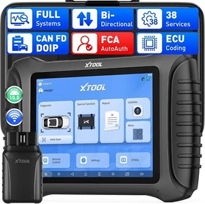XTOOL IP900BT Auto Bidirectional Diagnostic Scanner ECU Coding Key Programming - Picture 1 of 24