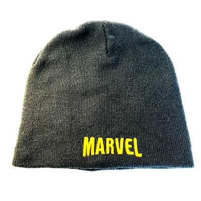 Marvel Beanie/Black Kids Hat/One Size Fits Most/ 2017 - Image 1 of 4