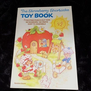 The Strawberry Shortcake Toy Book Punch Out juego 1980 casa aleatoria - Imagen 1 de 11