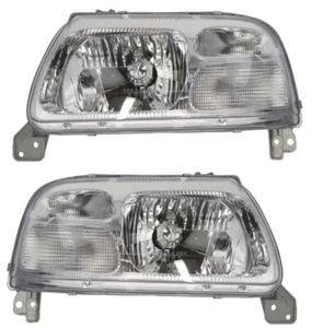 SUZUKI GRAND VITARA I 1998-`05 PHARE AVANT GAUCHE +DROIT ÉLECTRIQUE CHROME H4/ - Imagen 1 de 5