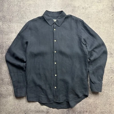 Sandro Paris mens shirt linen size XL - Image 1 of 4