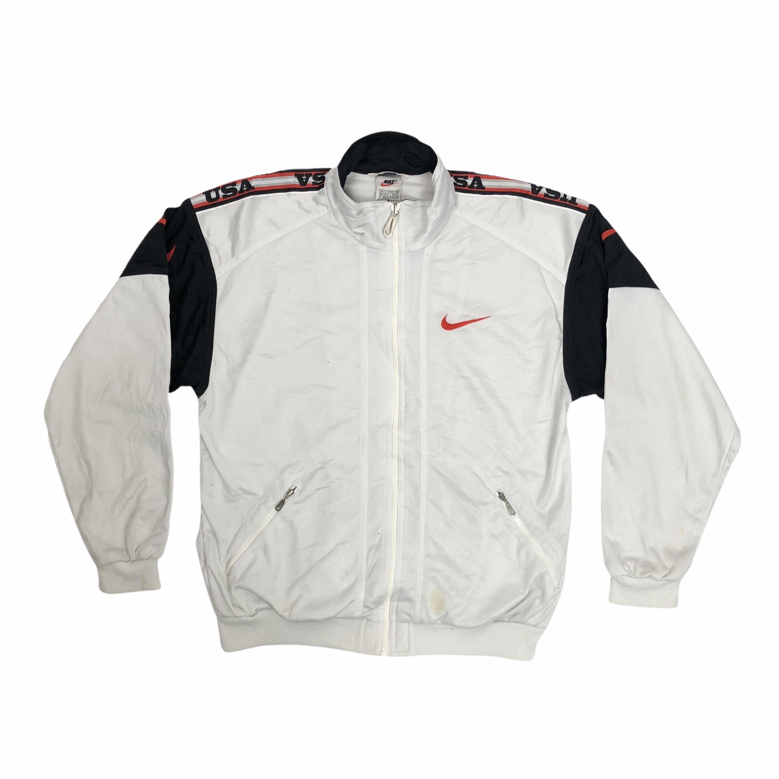 Vintage Nike USA Track Jacket Mens 