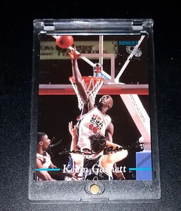 Kevin Garnett RC 1995-96 Classic Silver Signature Parallel Rookie HOF - Picture 1 of 3