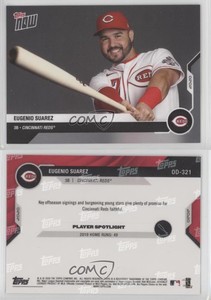 2020 Topps Now Road to Opening Day /330 Eugenio Suarez #OD-321