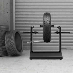 Motorcycle Bike Rim Tire Wheel Balancer Balancing Spin Static Adjusting Stand - Picture 1 of 17