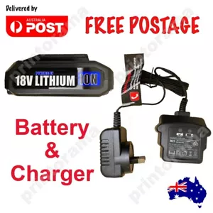 XU1 18Volt 1.5Ah Lithium Ion Battery- XLBP-0185 plus Battery Charger - XLCH-0185 - Picture 1 of 10