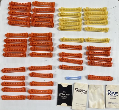 Toni 52 rolos de cabelo sortidos Perm Curl + 4 pacotes sortidos de acabamento de papel - Antigo em folha - Imagem 1 de 4