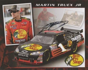 2008 Martin Truex, Jr. signed Bass Pro Shops Chevy Impala NASCAR NSCS Hero Card - Picture 1 of 2