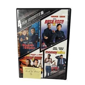 4 Film Favorites Chris Tucker Collection DVD Set - Imagen 1 de 3