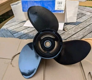 OMC Johnson Evinrude 15.5 x 15 RH Aluminum Propeller 177142 NOS - Picture 1 of 8