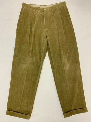 Pantalones informales de pana tostados de corte clásico Nautica para hombre talla 36x32 usados en excelente estado Foto 1 de 4