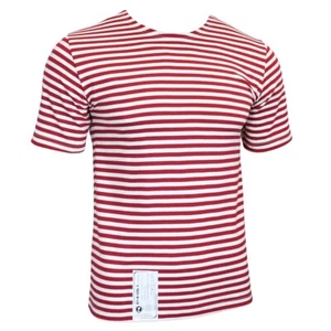 Camiseta militar genuina rusa OMON / MVD Telnyashka - 100% algodón a rayas nueva - Imagen 1 de 7