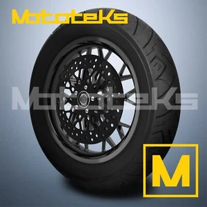 18X3.5 RAZOR MAG WHEEL BLACK FOR HARLEY TOURING MODELS REAR RIM PRODIGY STYLE - Picture 1 of 5