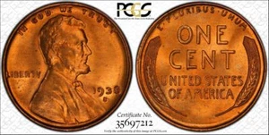 1938-S/S 1C PCGS MS66RD RPM FS-501 #12 TrueView - RicksCafeAmerican.com - Picture 1 of 12