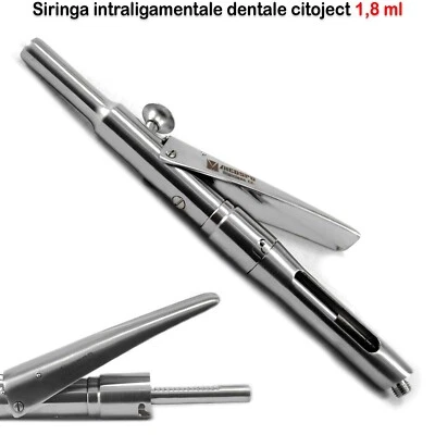 MEDSPO Siringa per citoject anestetico tipo a penna dentale intraligamentare anestesia