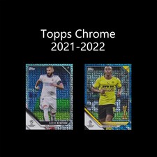 Topps 2021-2022 2021-22 2021/2022 21/22 Chrome J FOOTBALL SOCCER CARD BASE FB