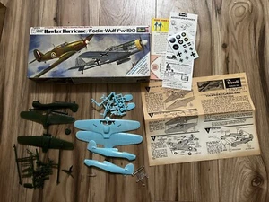 KIT MODELO 1/72 REVELL HAWKER HURRICANE/FOCK-WULF FW-190D # H-226:130 - Imagen 1 de 4