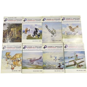 8 CROSS & COCKADE INTERNATIONAL JOURNAL 1998 1999 quarterly Aviation WWI - Picture 1 of 14